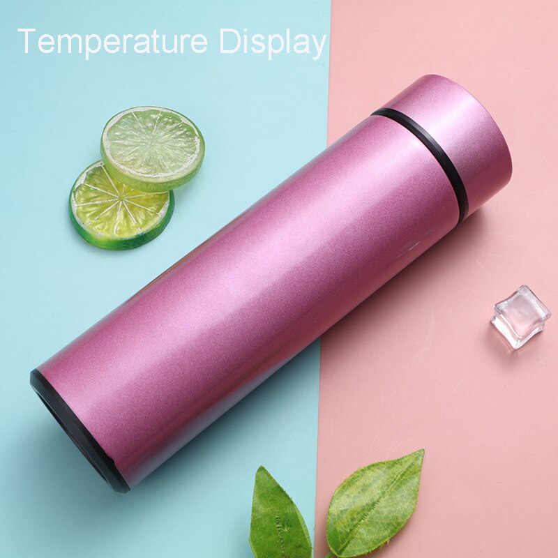 Touch Display Temperature Kettle 500ml Electric Kettles Stainless Steel Vacuum Intelligent Kitchen Appliances Insulation Cup: M