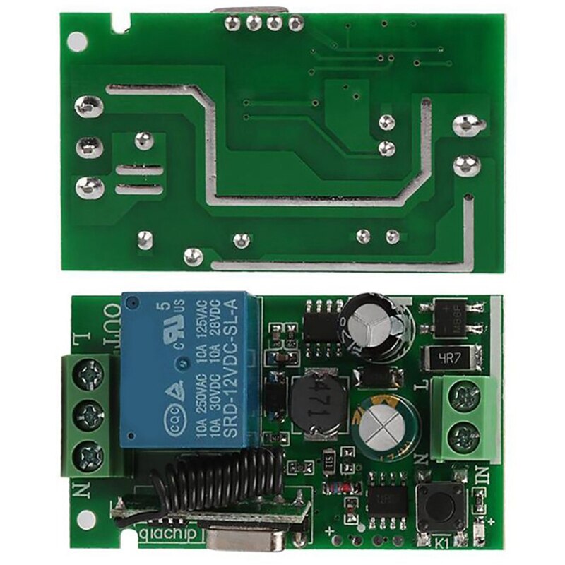 Wireless Wall Switch - Remote Control Transmitter & Receiver for Smart Home Lighting