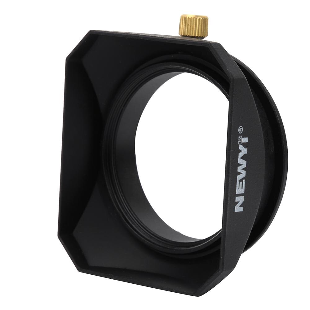 NEWYI – accessoire de pare-soleil carré pour caméscope DV, filtre d&#39;objectif de caméra vidéo numérique 37/39/40.5/43/49/52/55/58mm