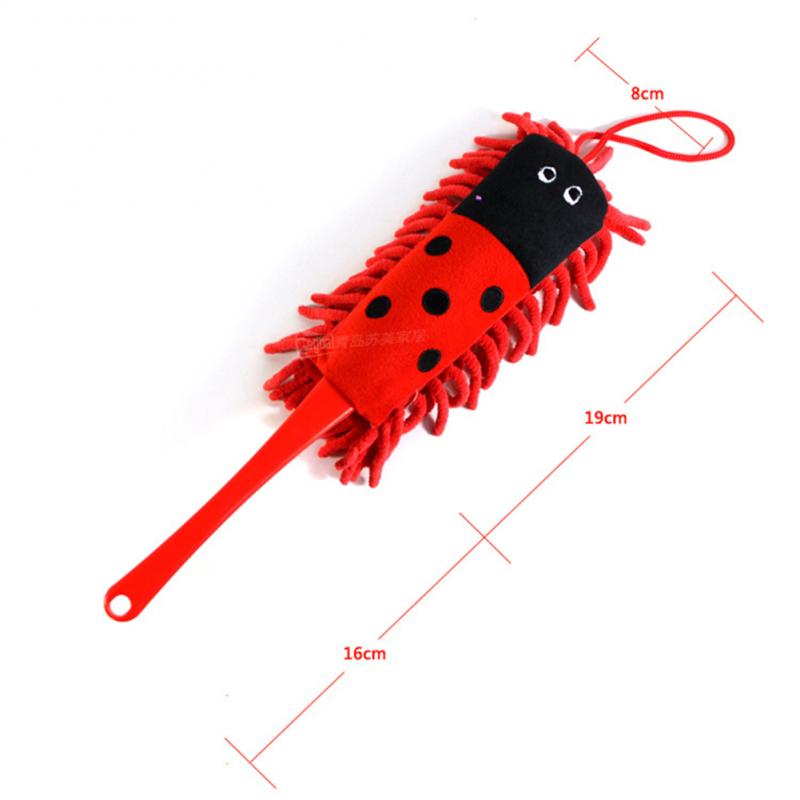 1X Microfiber Cleaning Duster Anti-Statische Feather Duster Cleaner Home Auto Borstel