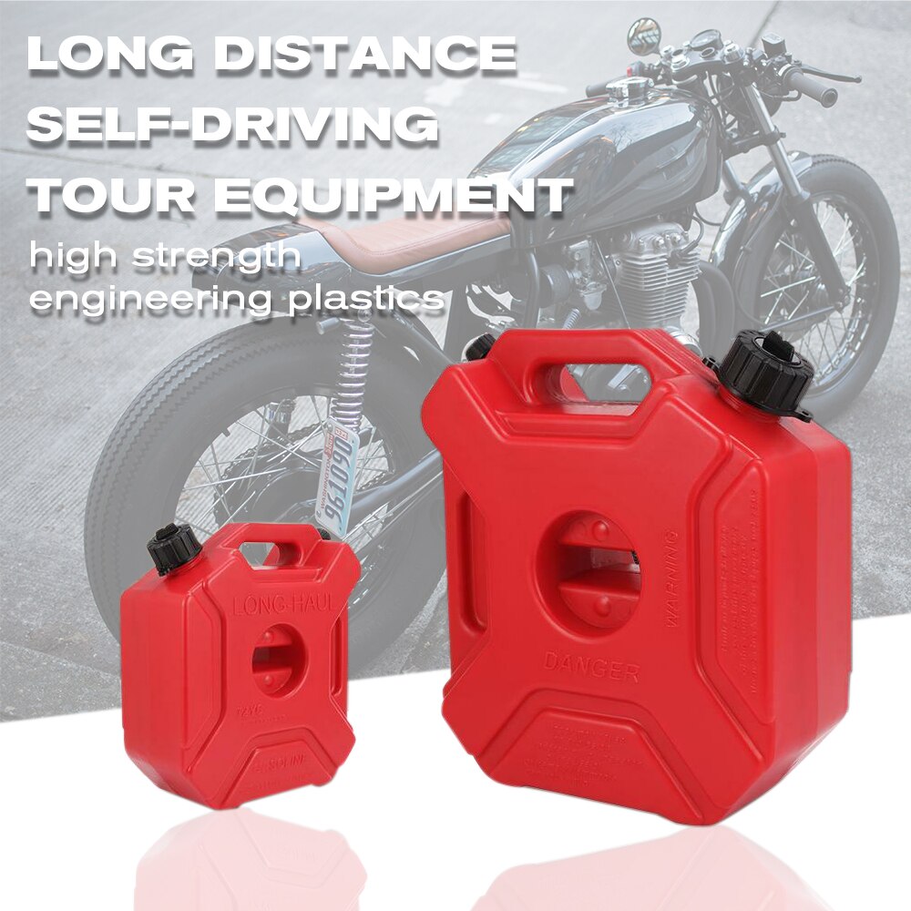Portable 3L 5L Fuel Tanks Plastic Petrol Cans Spare Plastic Tanks Mount Motorcycle Jerry Can Gasoline Oil Container Fuel-jugs