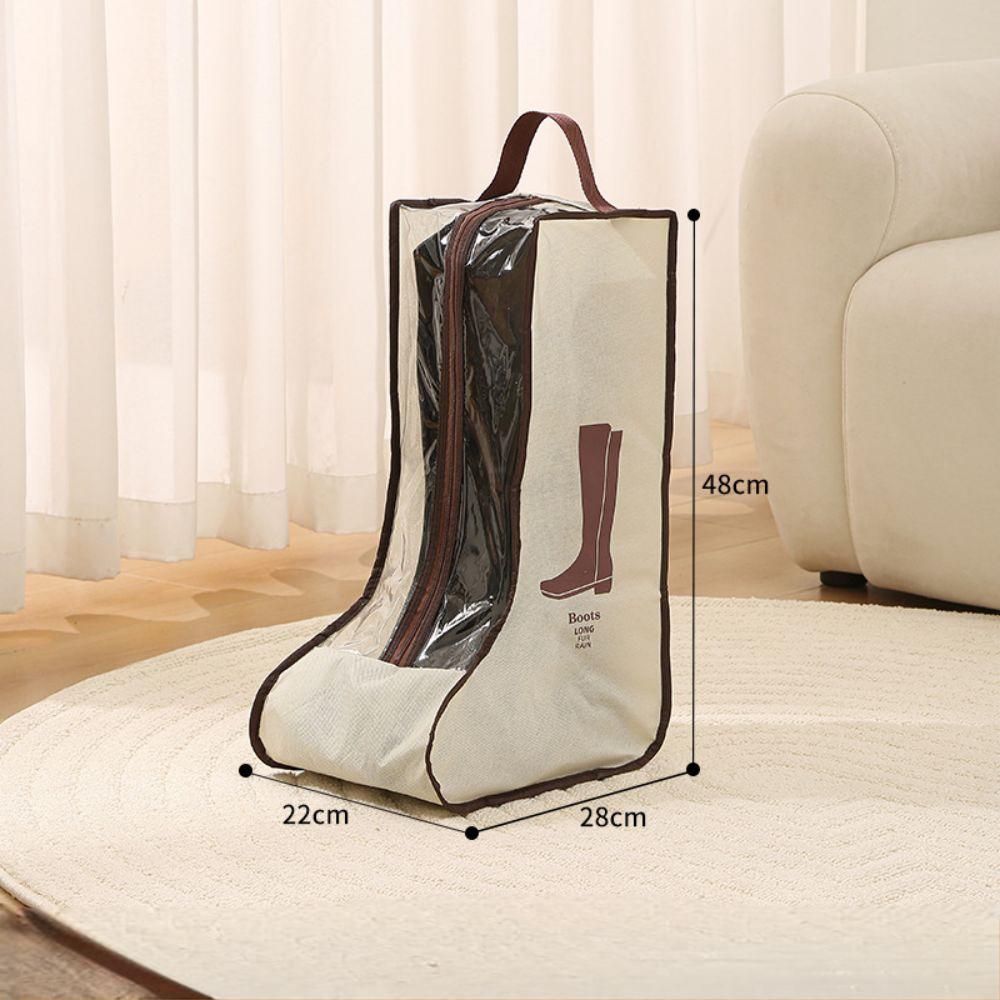 Schoen Opbergtas Thuis Handheld Non-woven Visuele Overschoen Stoflaarzen Korte Laarzen Covers Waterdichte Schoenen Organizer Gods: Blauw