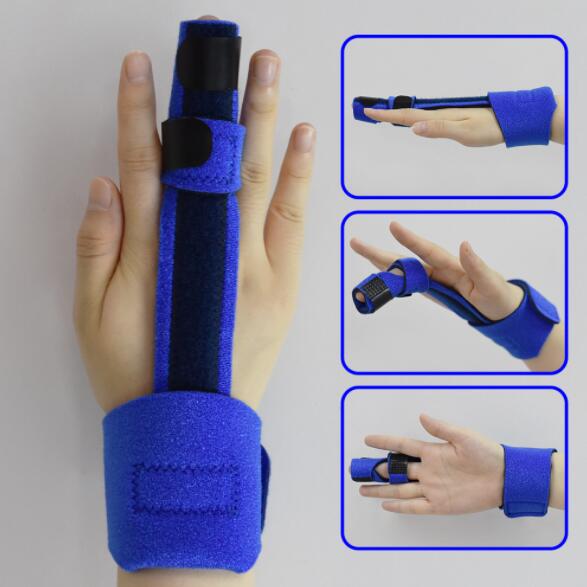 Finger straps BraceTrigger Finger Splint Straighten Broken Bent FingerThumbs Mallet Finger Splint Tenosynovitis Finger Stabilize: 03