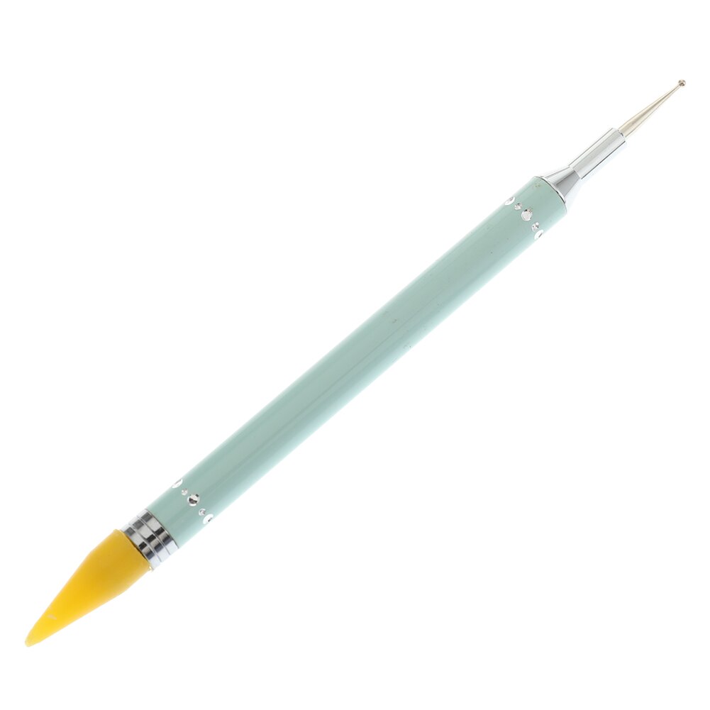 Diamond Embroidery Double Head Point drill pen Dot Painting Point Pen Nail Art Rhinestone Picker Wax Pencil Crystal Handle Tool