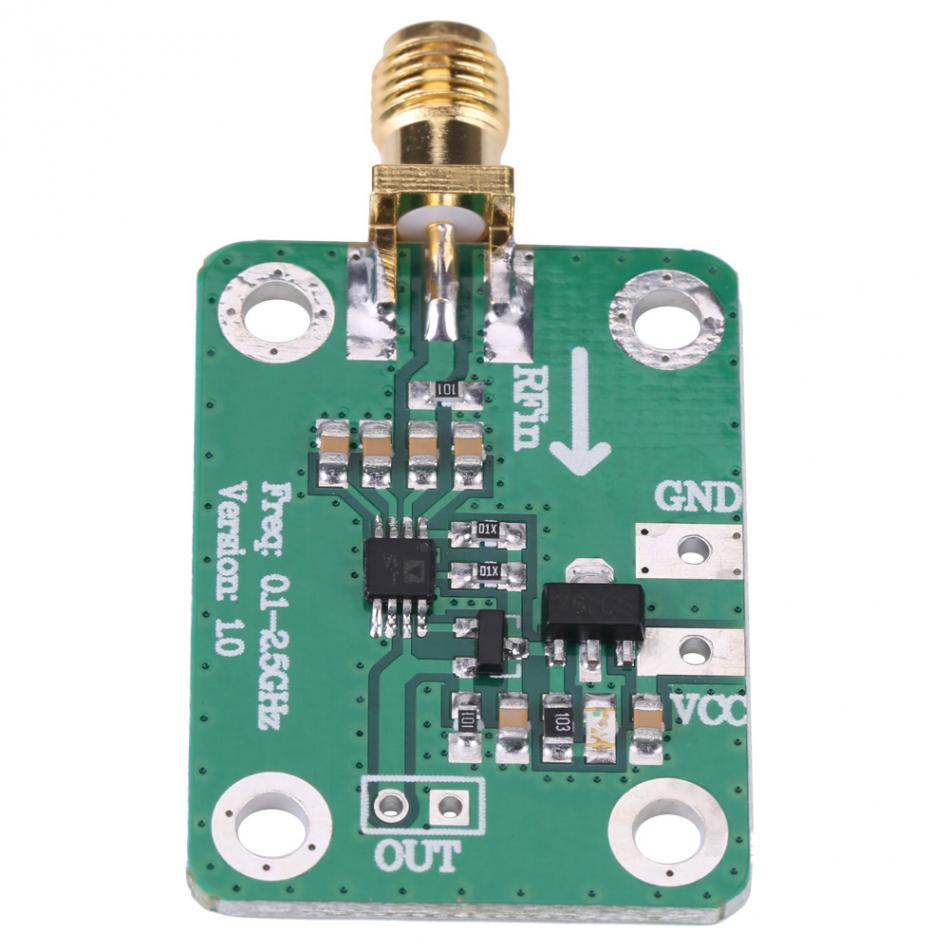 RF Power Meter Logarithmic Detector 0.1 - 2.5GHz RF Logarithmic Power Detection Frequency Meters