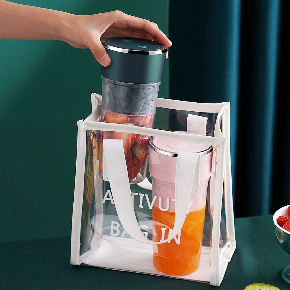 Portable Blender USB Chargeable Mixer Electric Juicer Machine Smoothie Blender Mini Food Processor Cup Juice Blenders
