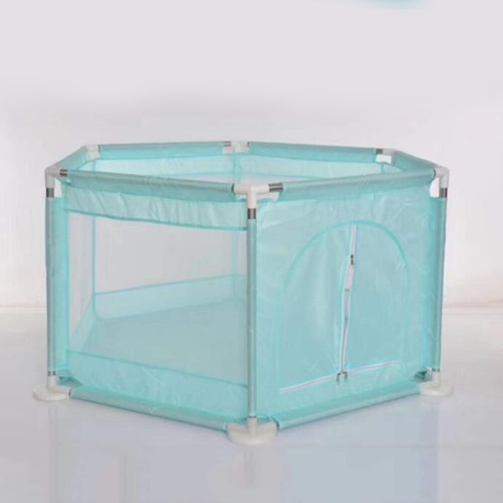 Draagbare babybadje kinderbox opvouwbare babyomheining kinderbox kinderveiligheidsbarrière plastic ballenbak babybedomheining: Wj3559e