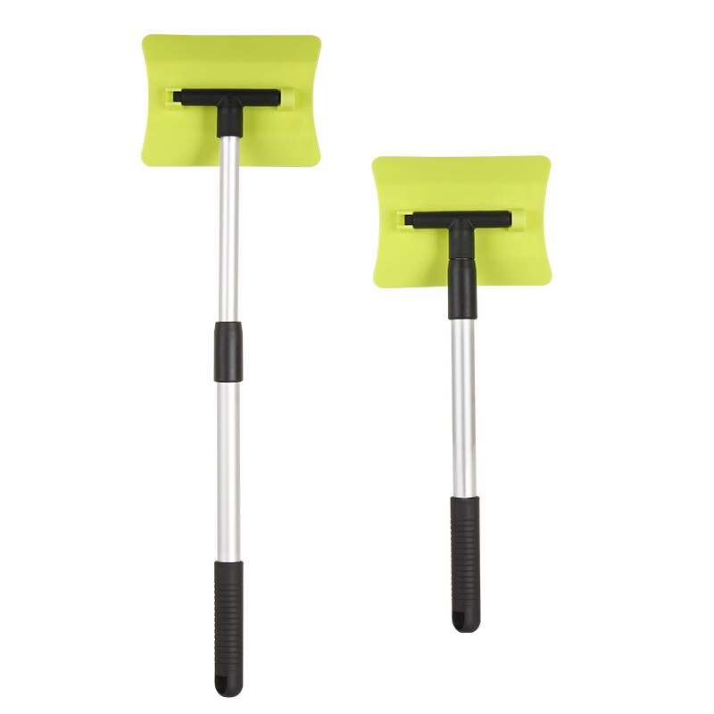 Retractable Winter Car Snow Shovel Snow Cleaning Glass Deicing And Frosting 180 Degree Rotating Aluminum Alloy Shovel