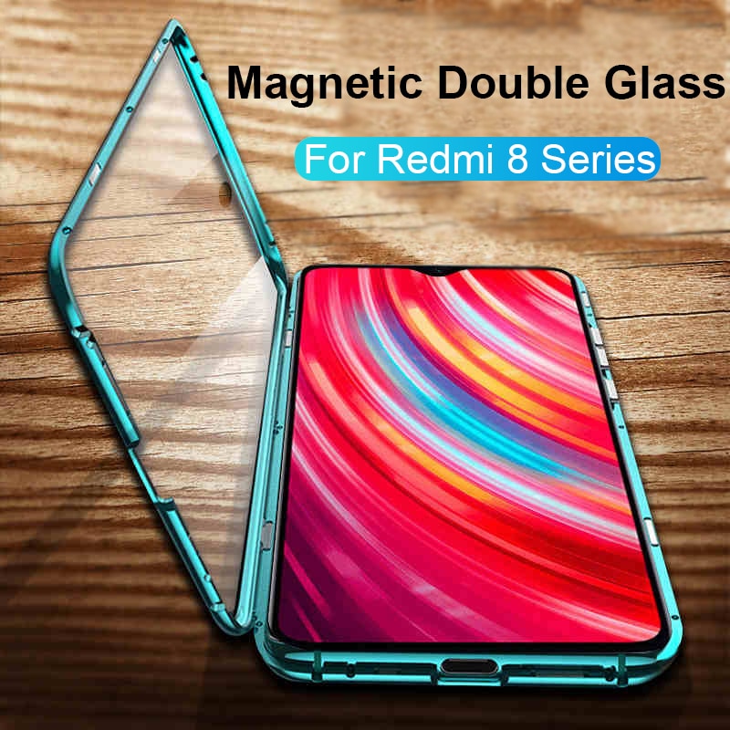 Funda para teléfono redmi 8 8a Magnetic Filp para Xiaomi redmi note 7 8 Pro 360 ° funda completa redmi 8 note7 note8 pro note 7pro funda