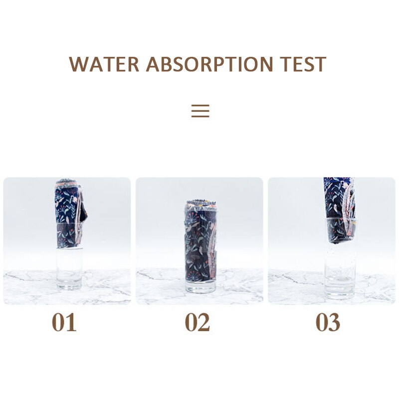 1Pcs Herbruikbare Unpaper Handdoeken Keuken Papier Vervanging Reiniging Katoen Doekjes Bamboevezel Keuken Theedoek Rollen Schoonmaken Tool