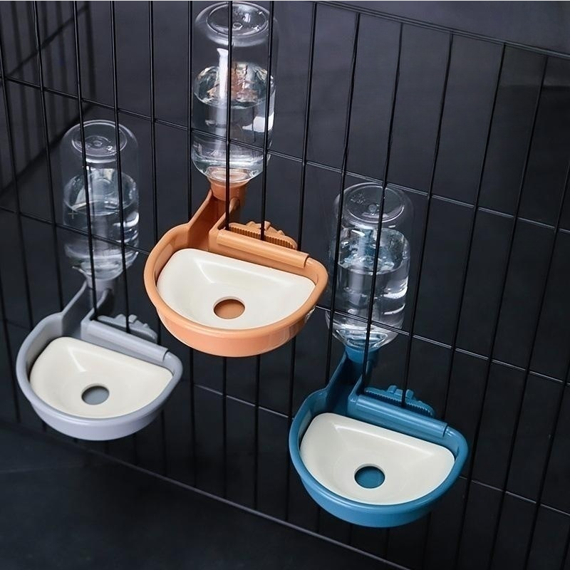 Automatische Pet Bowls Katze Käfig Hängen Wasser Flasche Spender Schüssel Für Welpen Katzen Kaninchen Hund Fütterung Produkt Pet Liefert
