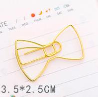5 stk/sæt mini rosa guld flamingo kamera sakura krone stjerne papirclips bogmærke foto memo billet ringbind klip kontor stationion: 6