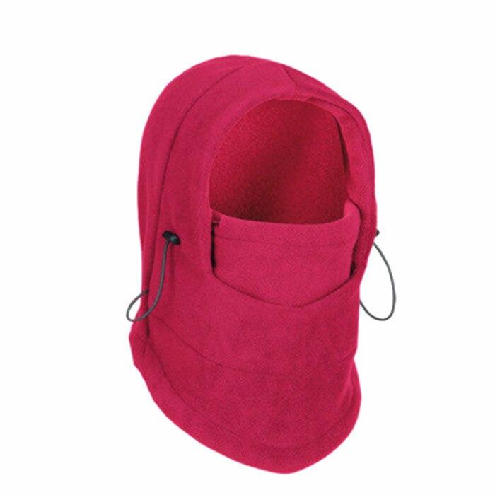 Máscara de cara de ciclista a prueba de viento para invierno, máscara térmica para rostro Balaclava, calentador de cuello para moto y bicicleta de esquí, gorras de deporte de senderismo: Red