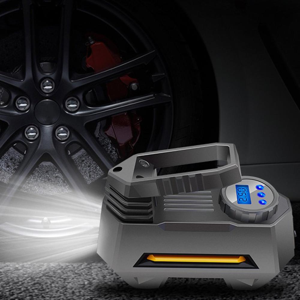 Car Wireless Portable Hand-Held Air Pump Charging Air Pump Car Tire Tire Pump With Button Interface