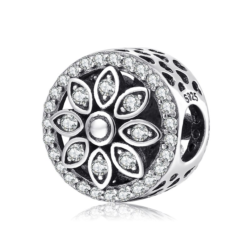 Liefde Sprookje 925 Sterling Zilveren Hart Bloem Huis Kralen Fit Originele Europese Bedelarmband Sieraden Maken: PC0144