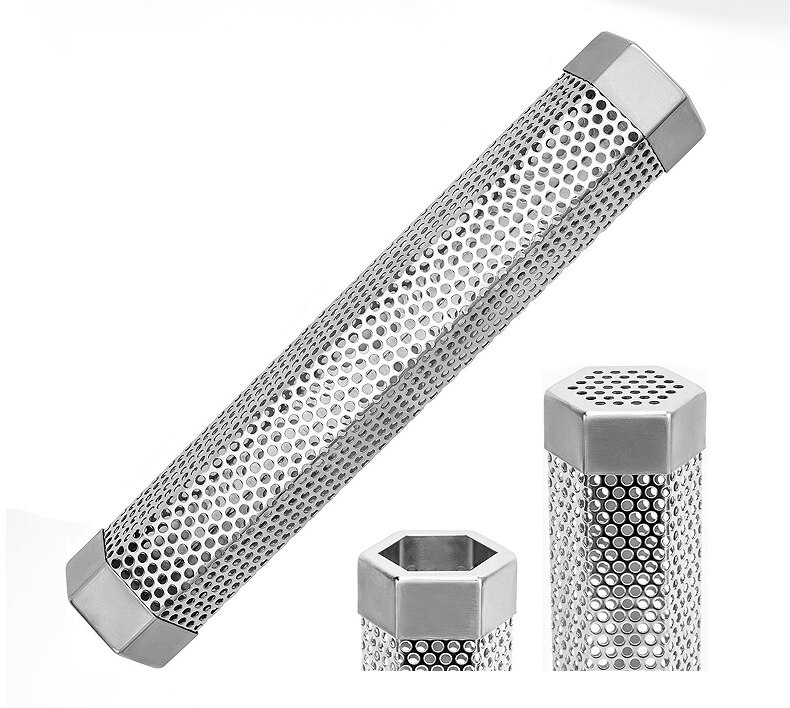 12 inchs premium Pellet Smoker Tube, Portable 304 Stainless steel smoker tube for Any Grill