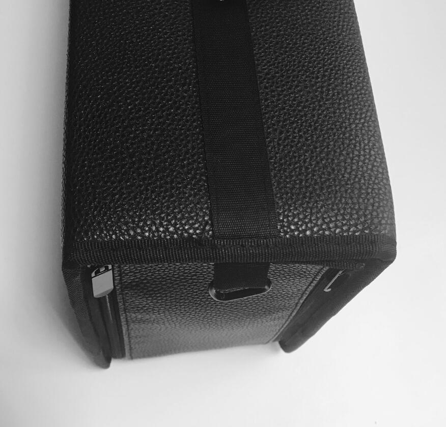 Touchfive holdbarhed 80/120/160 markør opbevaring til markører bæretaske penalhus til arrangører papirvarer: 120 slots sort