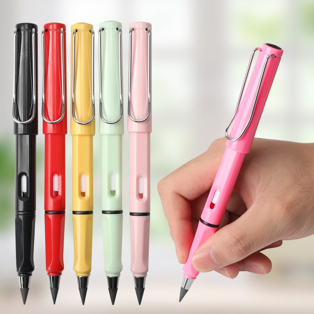 Eternal Pencil Unlimited Writing Drawing Pencils No Ink Pen Magic Stationery for School Painting Art Sketch Supplies Kid