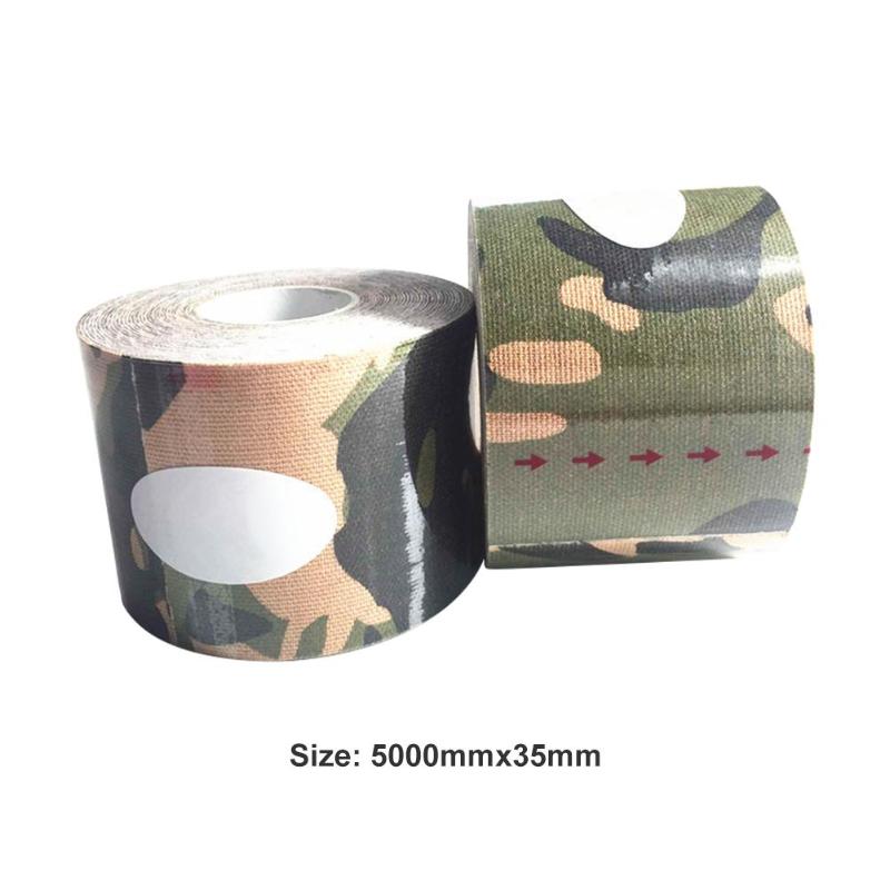 Sport selvklæbende tape klassisk delikat 1 rulle elastisk bomuld selvklæbende wrap tape sport gym fitness bandage pads: 12