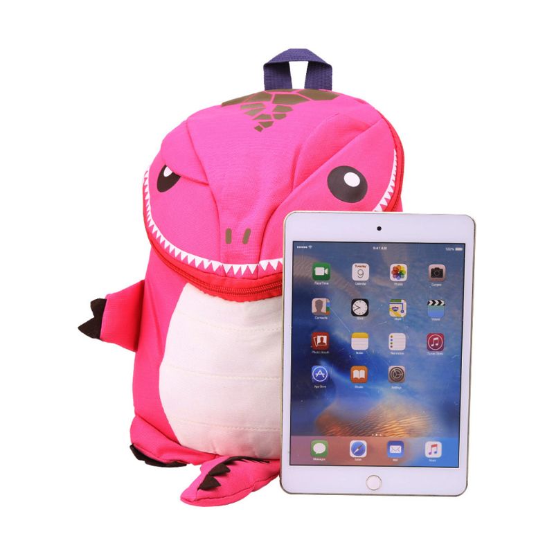 Cute Kid Toddler Backpack Kindergarten Schoolbag 3D Cartoon Dinosaur Animal Bag