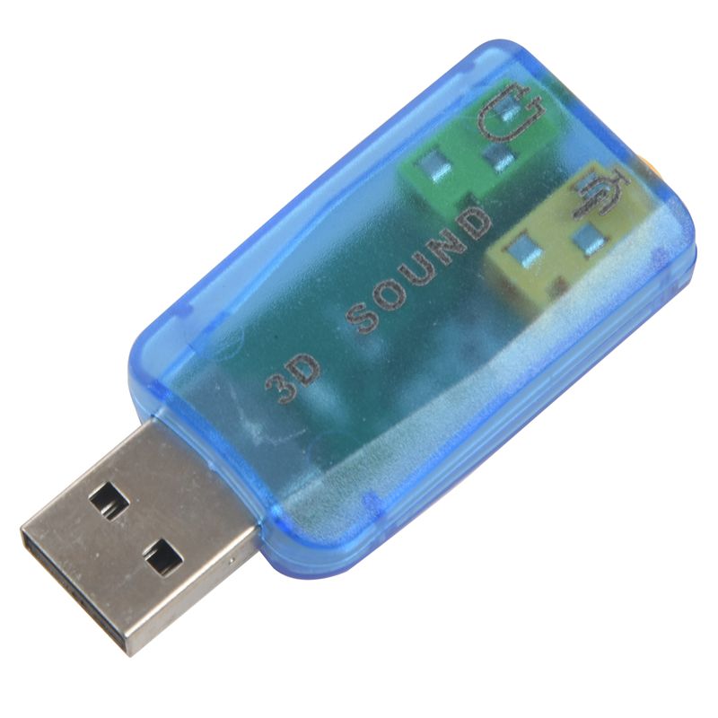 -usb 5,1 stereo sound card adapter (windows 7 compatible)