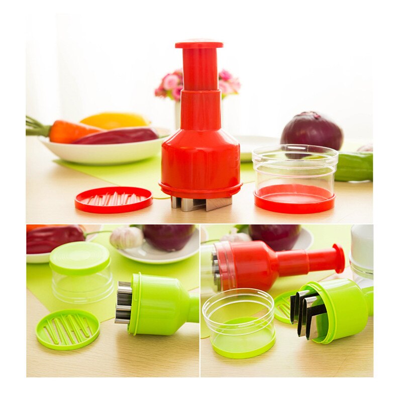 Multi fonction manuel oignon Chopper ail broyeur pressage alimentaire Cutter légumes trancheuse éplucheur hachoir cuisine outils Durable