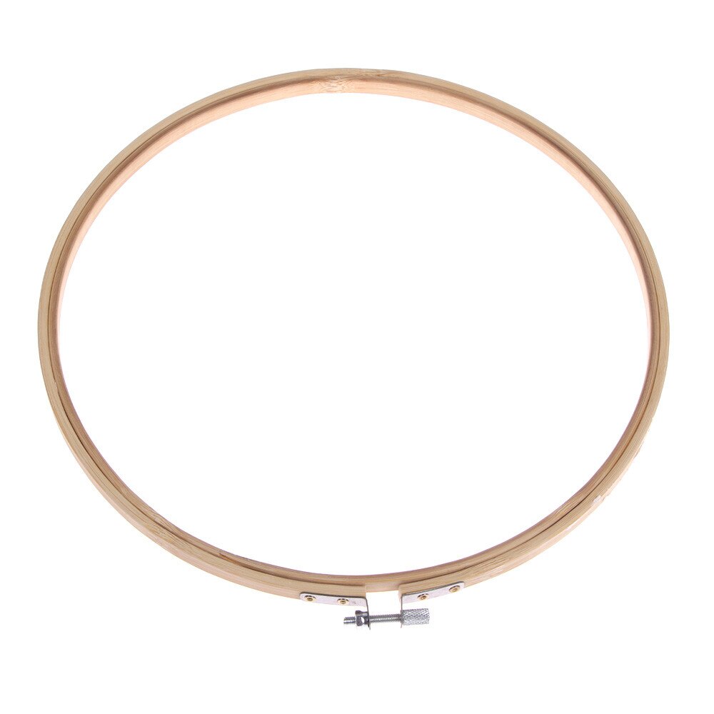 1Pcs 13-43cm Wooden Handy Cross Stitch Machine Embroidery Hoop Ring Bamboo Frame Embroidery Hoop Round Needlecraft Sewing
