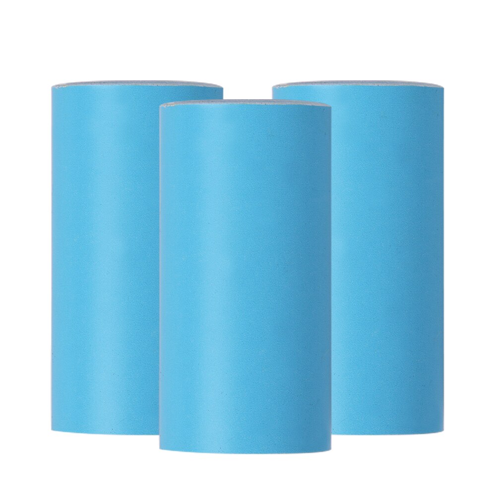 Klistermærke papirrulle direkte termisk papir med selvklæbende til periside  a6/  paperang  p1/p2 mini fotoprinter 3 ruller