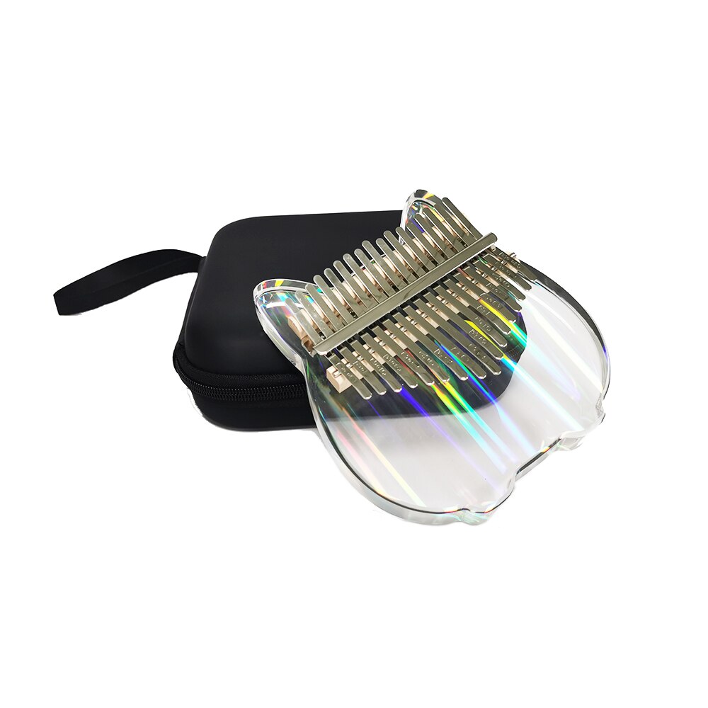 Calimba duim kristalhelder mini vinger piano kabarin beginners 17 tonen: Konijn