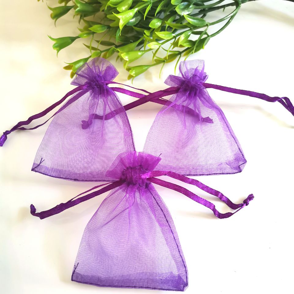 Dark purple Small Jewelry Bag pouch Drawstring Bag Packing Jewelry Bag Christmas Goodie Bags Birthday Party Bag Supplies: 30x40cm / 100pcs