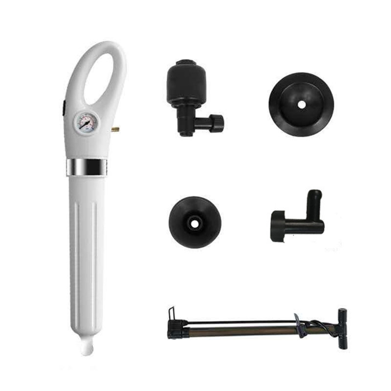 Pipe Unblocker High Pressure Drain Plunger Dredge Clog Remover Air Drain Blaster for Bath Toilets Bathroom Shower Sink Bathtub