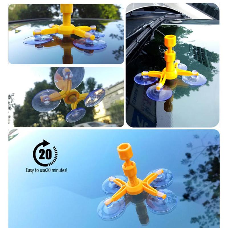 Forrude reparationssæt bilrude glas ridse reparation auto revne restaurering reparation værktøj bil rude skærm polering bil styling