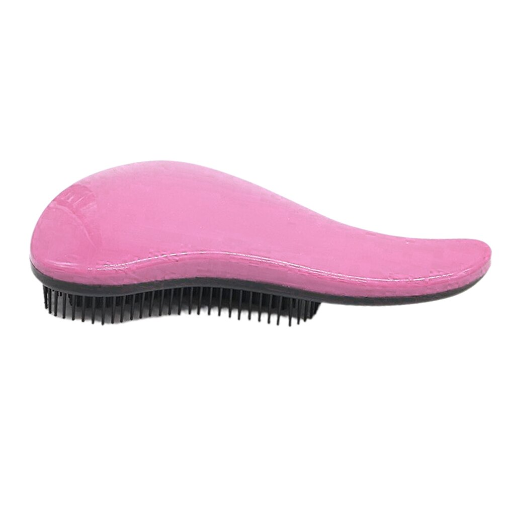 Cepillo de pelo Sin enredos, peines de pelo, mango exclusivo, peine para desenredar: Pink