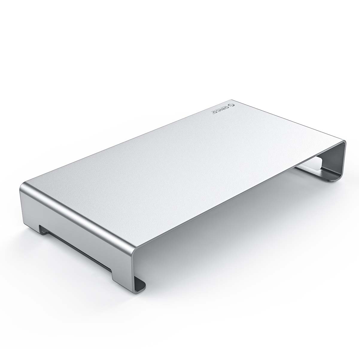 ORICO KCS1 Portable Aluminum Monitor Stand Riser Computer Universal Metal Laptop Stand Desktop Stand for MacBook Lenovo Dell: Silver