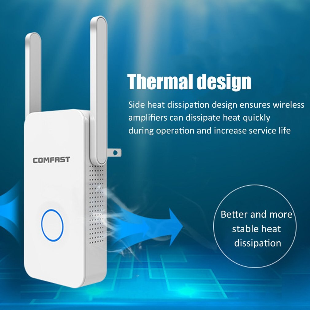 CF-WR752AC WiFi Palette Verlängerung 1200Mbps Mini WiFi Verstärker Band Booster Verstärker kabellos N Mini Router