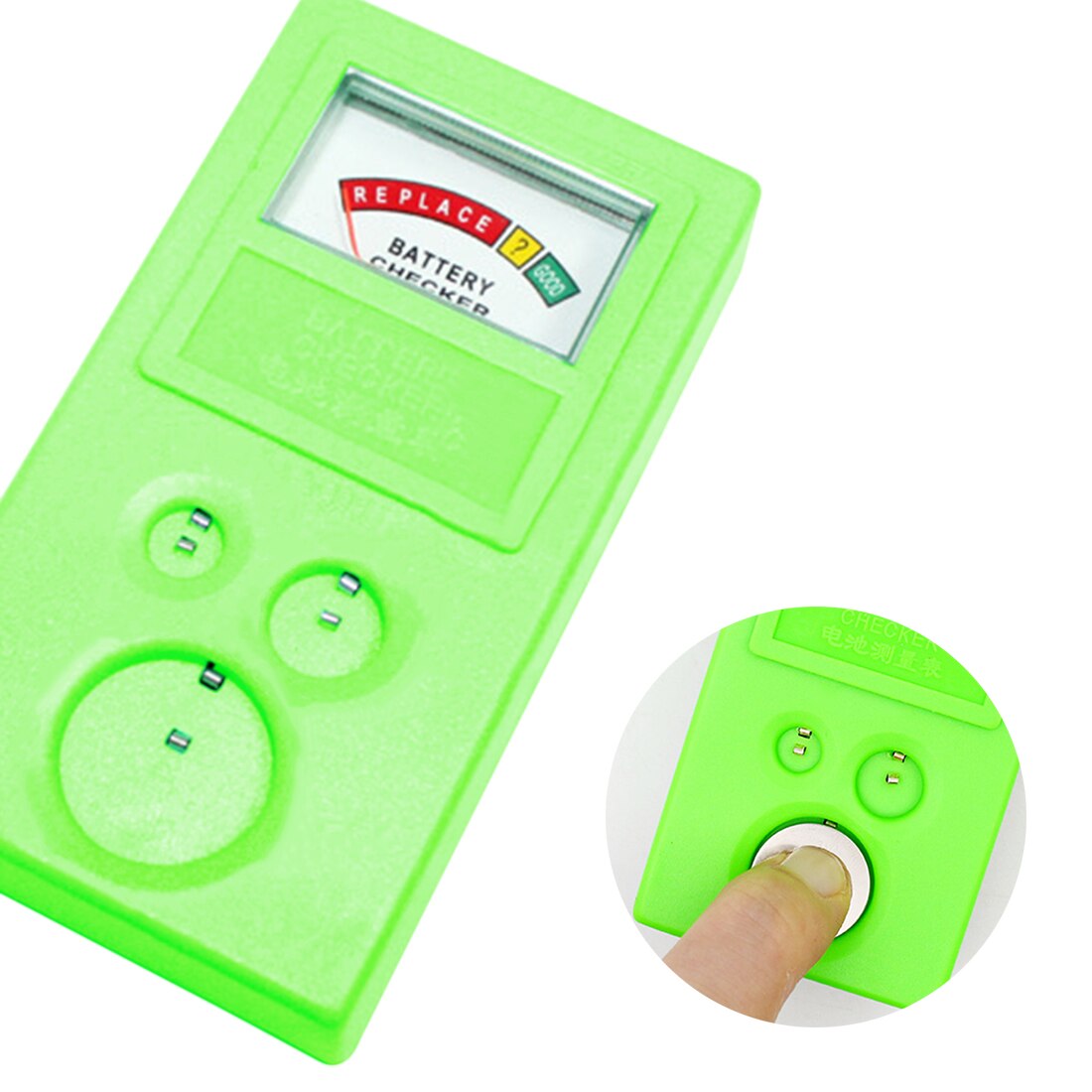 Horloge batterij tester checker  lr44 cr2032 cr2025 lichtgewicht knoopcel batterij tester meetinstrument
