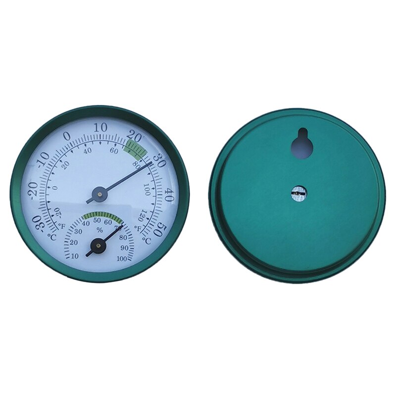 1pc Wall Mounted Temperature Humidity Meter Thermometer & Hygrometer For Sauna Room Household