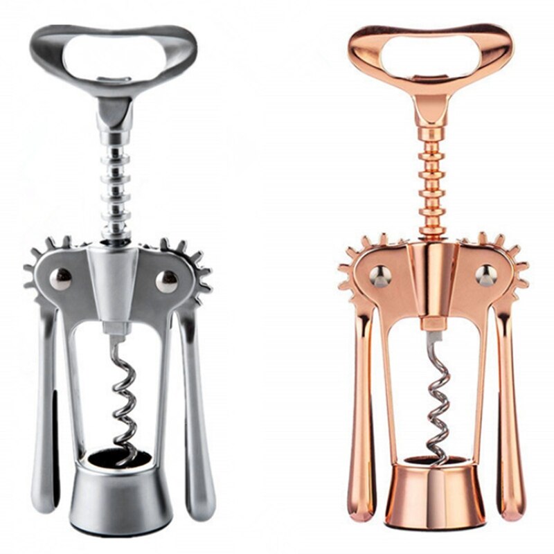 Wine Corkscrew Wine Beer Opener Wing Shaped Corkscrew Wine Tool Multifunction Red Wine Corkscrew Bottle Opener