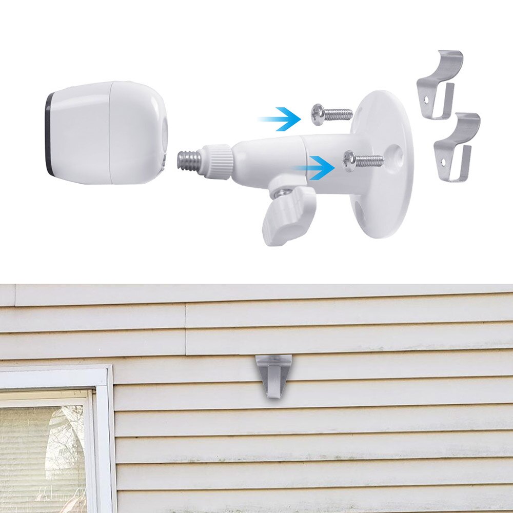 Blink mini vinyl gevelbeplating haken clips geen gaten nodig eenvoudige installatie beugel roestvrijstalen haken buiten muurbevestigingen houder