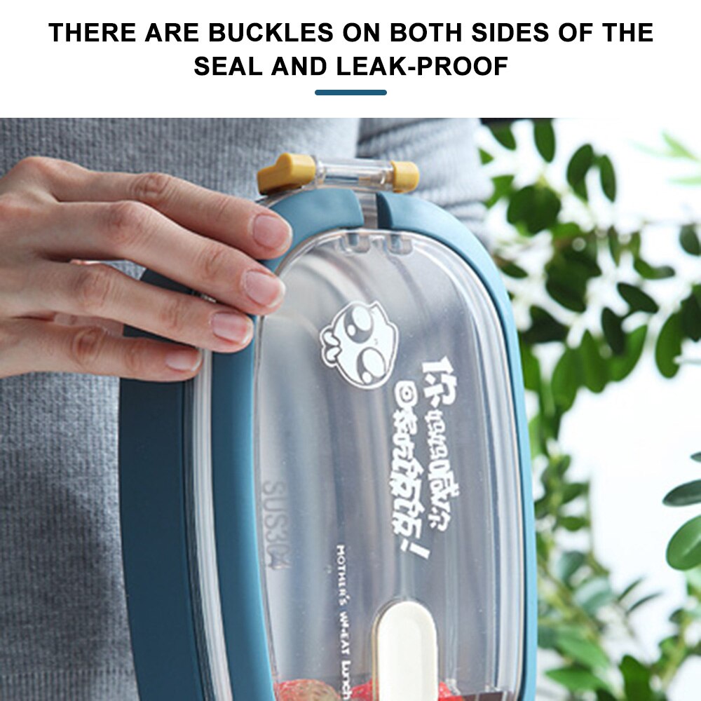 Stainless Steel Insulated Lunch Box Student School Multi-Layer Lunch Box Tableware Bento Food Container Storage Breakfast Boxes