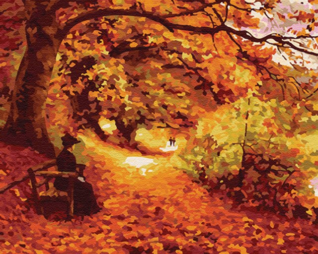 HUACAN Paint By Numbers Scenery Drawing On Canvas HandPainted House Art DIY Picture Kits Home Decor