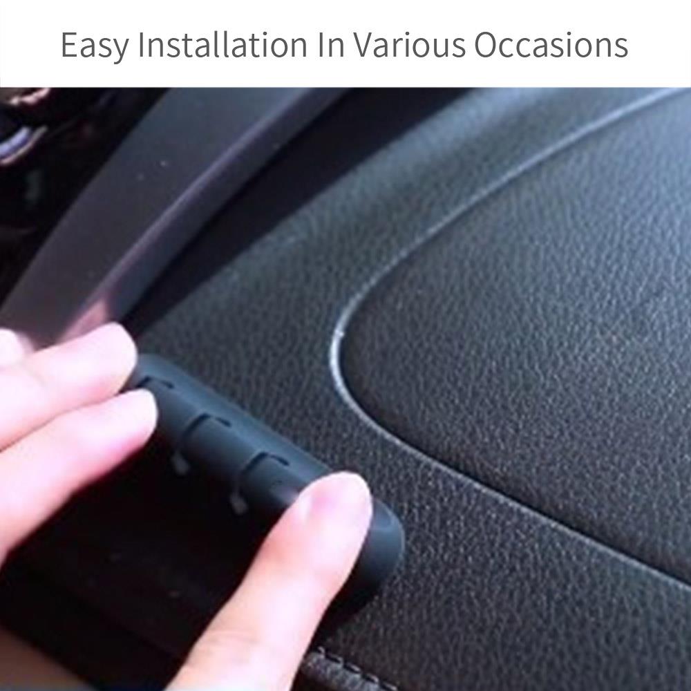 Silicone Cable Winder ABS Wire Clamp Cable Clip Mini Storage Organization Office Self-Adhesive Fixing Holder Home