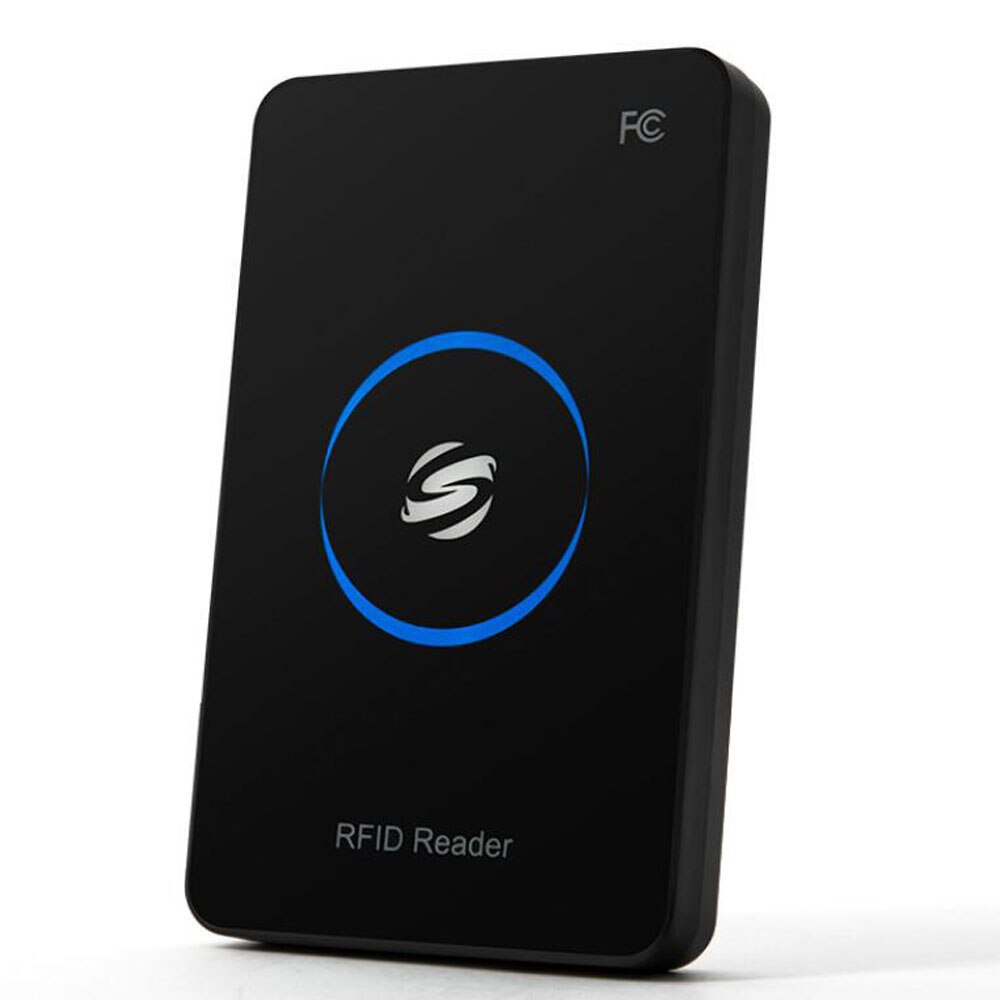 Lector de tarjetas con Sensor de proximidad para sistema de Control de acceso, material de panel acrílico, 125Khz, 13,56 Mhz, RFID, EM4100, USB