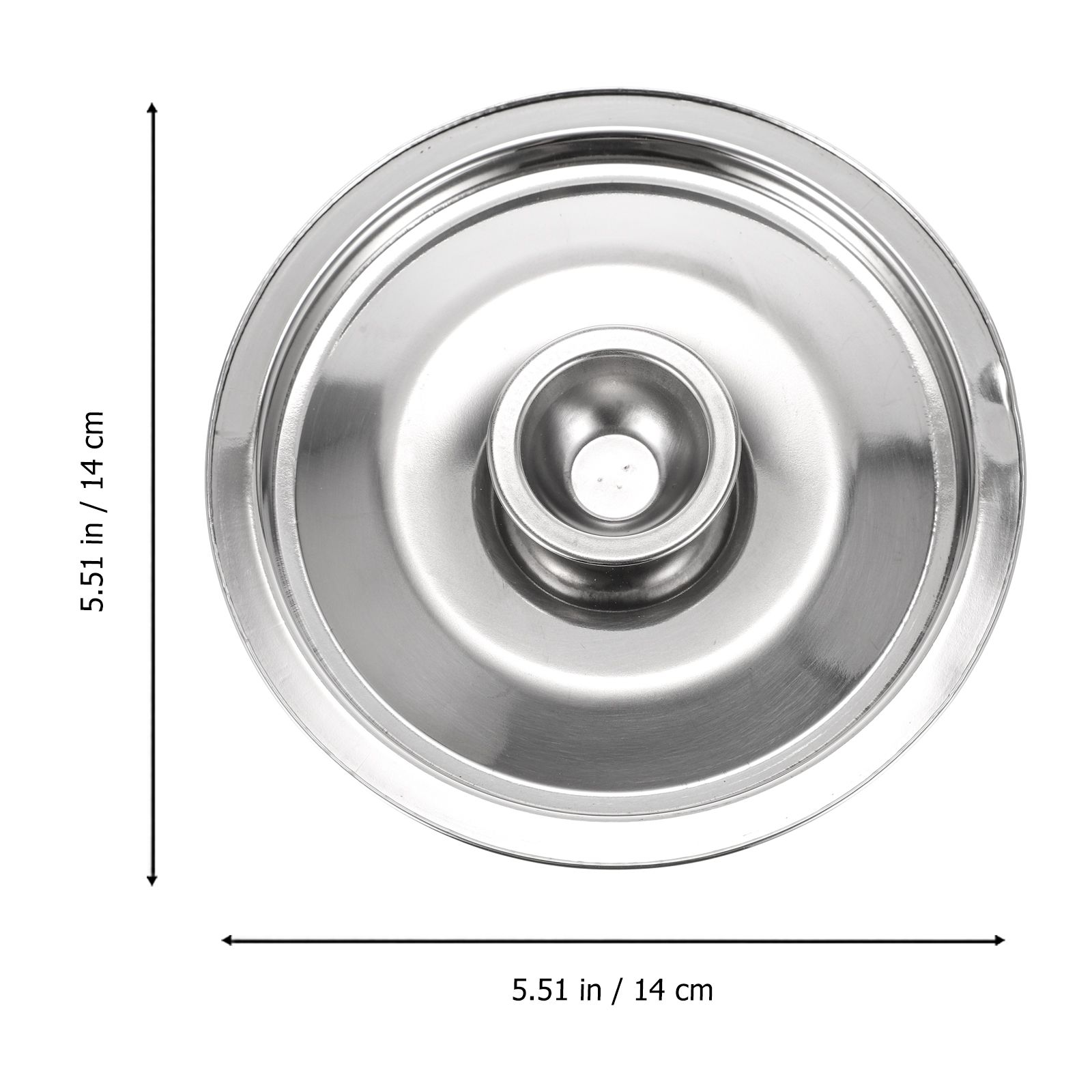 Doitool Universal- deckel Edelstahl Töpfe Pfannen Pfannen runde Topf deckel decken Kochgeschirr Bratpfanne Gusseisen Pfanne 16cm