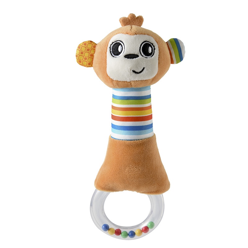 Baby Speelgoed Wieg Draait Rond Het Bed Wandelwagen Opknoping Rammelaars Leuke Mobiele Baby Speelgoed Muzikale Soft Wandelwagen Speelgoed Pop: Monkey 02