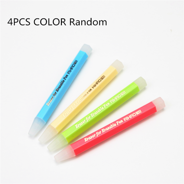 4PCS/LOT erasable pen eraser Student work Temperature control ink magic gel pen Rubber: Default Title