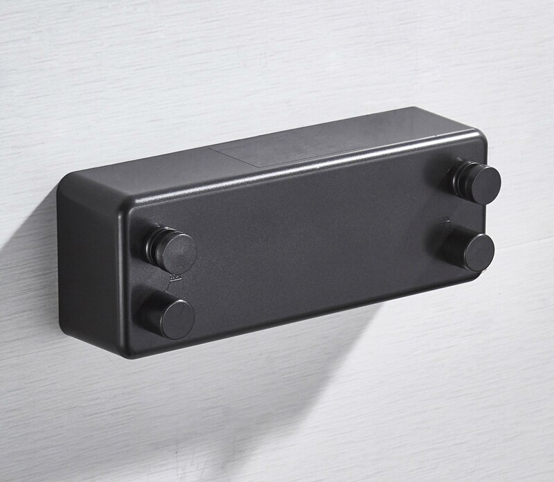 Creatieve Outdoor Kleding Rek Indoor Intrekbare Waslijn Touw Telescopische Roestvrij String Wasserij Hangers Muur Droogrek: 2 Rope-Black