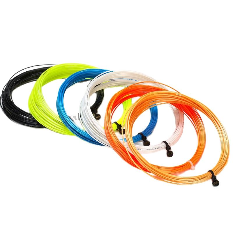 1pc TAAN TT8600 THERMAXE poliester tenis ciąg 1.2mm sześć-anioły tenis ciąg 12m regulacja mocy szkolenia rakieta tenisowa ciąg