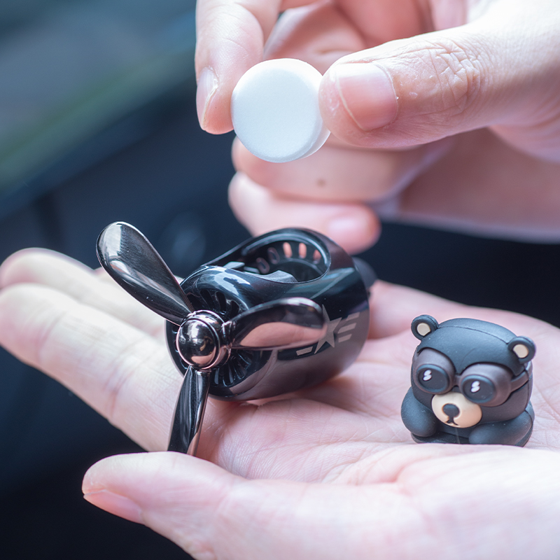Beer Pilot Roterende Propeller Outlet Auto Geur Auto Luchtverfrisser Auto Accessoires Interieur Parfum Diffuser Magnetische