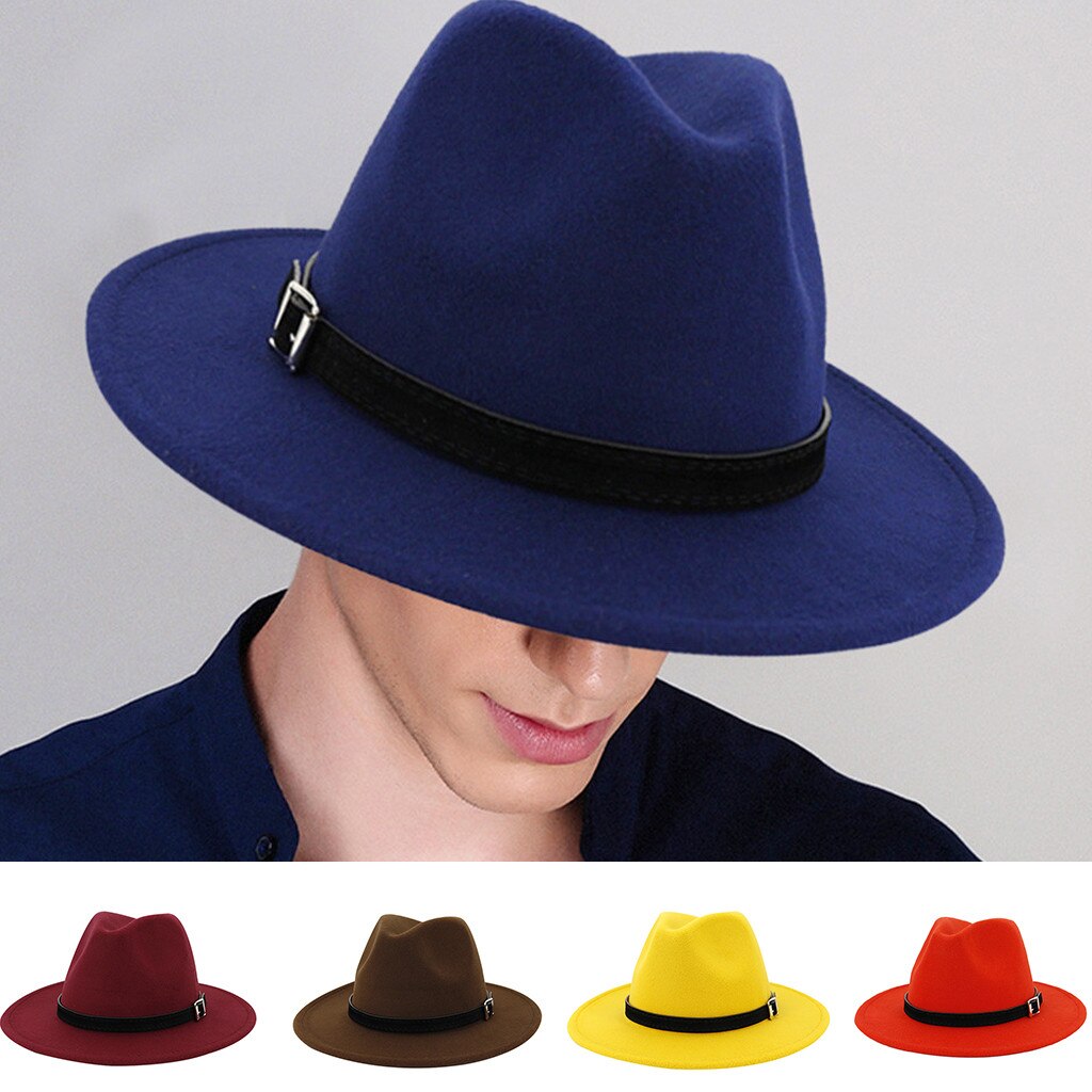 Verstelbare Vintage Hoed Mannen Vrouwen Brede Hoed Met Riem Gesp Outbacks Hoeden Katoen Sombrero Hombre Czapka Touca Cappello Kapelusz